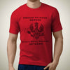 Crimson Cancer Kings Royal Hussars Premium Veteran T-Shirt (036)-Military Covers