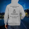 Royal Artillery Premium Veteran Hoodie (055)-Military Covers