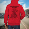 Royal Welsh Premium Veteran Hoodie (082)-Military Covers