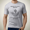 Durham Light Infantry Premium Veteran T-Shirt (127)-Military Covers