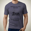 RAF Brand Logo Premium Veteran T-Shirt (201)-Military Covers