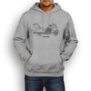 Victory Vision Inspired Motorcycle Art Men’s Hoodie