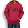 Victory Vision Inspired Motorcycle Art Men’s Hoodie