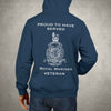 Royal Marines Globe and Laurel Premium Veteran Hoodie (666)-Military Covers