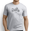 Aprilia Shiver 750 2009 Inspired Motorcycle Art Men’s T-Shirt