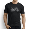 Aprilia Shiver 750GT 2012 Inspired Motorcycle Art Men’s T-Shirt