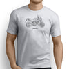Aprilia Shiver 750GT 2012 Inspired Motorcycle Art Men’s T-Shirt