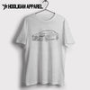 Hooligan Art For A Alfa Romeo Fan Giulia 2016 Inspired Car Art Men’s T-Shirt