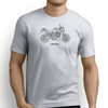 Aprilia Shiver 750 2016 Premium Motorcycle Art Men’s T-Shirt