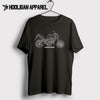 Aprilia Shiver 900 2018 Premium Motorcycle Art Men’s T-Shirt