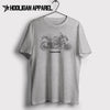 Aprilia Tuono V4 1100 2018 Premium Motorcycle Art Men’s T-Shirt