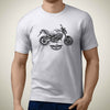 HA Aprllia Shiver 900 2019 Premium Motorcycle Art Men T-Shirt