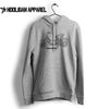 Auto Fauteuil 1910 Inspired Moped Art Men’s Hoodie
