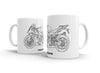 BMW HP4 2015 White Ceramic Mug Hooligan Apparel