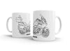 BMW K1600GTL 2017 White Ceramic Mug Hooligan Apparel