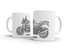 BMW R1200R 2010 White Ceramic Mug Hooligan Apparel