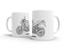 BMW R1200R 2012 White Ceramic Mug Hooligan Apparel