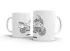 BMW R1200RT 2010 White Ceramic Mug Hooligan Apparel