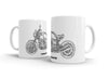 BMW RNineT 2016 White Ceramic Mug Hooligan Apparel