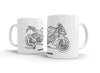 BMW S1000RR 2016 White Ceramic Mug Hooligan Apparel