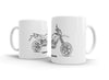 Benelli Motard 250 2012 White Ceramic Mug Hooligan Apparel