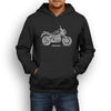 Benelli UNO C 250 2013 Premium Motorcycle Art Men’s Hoodie