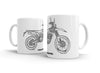 Beta 125 RRS 2017 White Ceramic Mug Hooligan Apparel