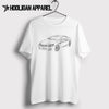 Bmw M6 Coupe 2018 Inspired Car Art Men’s T-Shirt