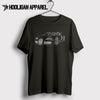 Bugatti Veyron 2015 Inspired Car Art Men’s T-Shirt