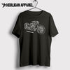 Custom motorbike  Premium Motorcycle Art Men’s T-Shirt
