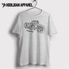Custom motorbike  Premium Motorcycle Art Men’s T-Shirt
