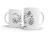 Ducati 1199 Panigale 2013 White Ceramic Mug Hooligan Apparel