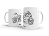 Ducati 1199 Superleggera 2014 White Ceramic Mug Hooligan Apparel