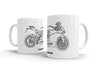 Ducati 1299 Panigale 2016 White Ceramic Mug Hooligan Apparel