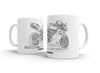 Ducati 996R White Ceramic Mug Hooligan Apparel