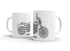 Ducati Scrambler Classic 2017 White Ceramic Mug Hooligan Apparel