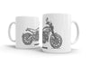 Ducati Scrambler Icon 2017 White Ceramic Mug Hooligan Apparel