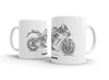 Ducati SuperSport 2017 White Ceramic Mug Hooligan Apparel