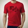 living-honda-xR650l-2012-premium-motorcycle-art-men-s-t-shirt