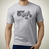 living-hyosung-gt650-premium-motorcycle-art-men-s-t-shirt