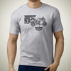 living-yamaha-yzf-R1-2007-premium-motorcycle-art-men-s-t-shirt