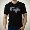 living-hyosung-gv650-premium-motorcycle-art-men-s-t-shirt