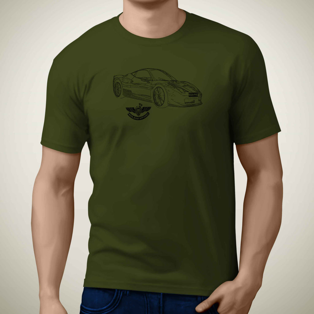 Ferrari t shirt top for men