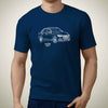 HA Audi A4 2016 Premium Car Art Men T Shirt