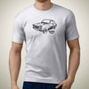 HA Ford Mexico Premium Car Art Men T Shirt