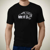 HA Audi R8 Premium Car Art Men T Shirt