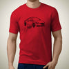 HA Audi TT 2007 Premium Car Art Men T Shirt