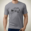 HA Bentley Continental Premium Car Art Men T Shirt