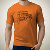 HA Land Rover Defender 2003 Premium Car Art Men T Shirt