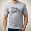 HA Land Rover Defender 2003 Premium Car Art Men T Shirt
